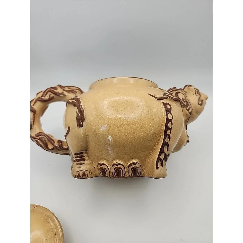 Vintage Asian‎ Lion Tea Pot